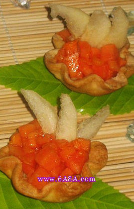 木瓜撻的做法 木瓜撻的做法