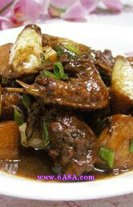 豆瓣茭白雞塊的做法 豆瓣茭白雞塊的做法