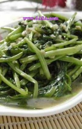 蒜泥空心菜的做法 蒜泥空心菜的做法