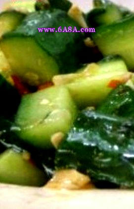 辣味黃瓜丁的做法 辣味黃瓜丁的做法