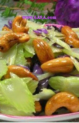 西芹腰果的做法 西芹腰果的做法