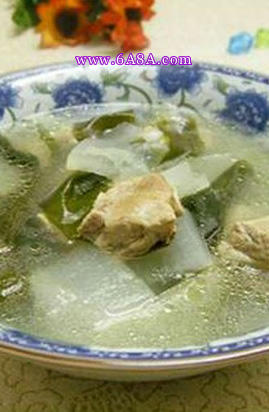 冬瓜排骨海帶湯的做法 冬瓜排骨海帶湯的做法