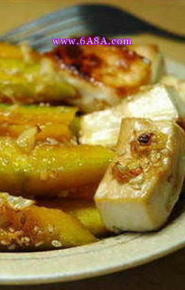 烤南瓜豆腐的做法 烤南瓜豆腐的做法