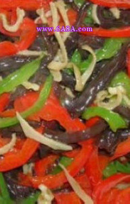 木耳炒百葉的做法 木耳炒百葉的做法