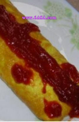 香蕉雞蛋卷的做法 香蕉雞蛋卷的做法