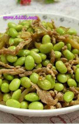 毛豆榨菜肉絲的做法 毛豆榨菜肉絲的做法