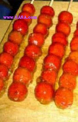 自制冰糖葫蘆的做法 自制冰糖葫蘆的做法