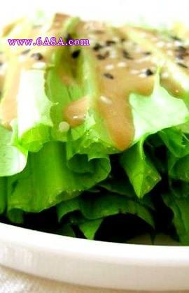 麻醬油麥菜的做法 麻醬油麥菜的做法