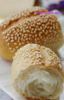 芝麻卷面包的做法 芝麻卷面包的做法