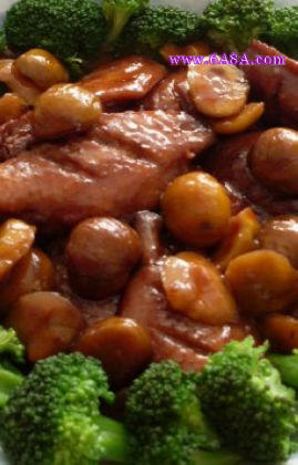 葡汁板栗雞翅的做法 葡汁板栗雞翅的做法