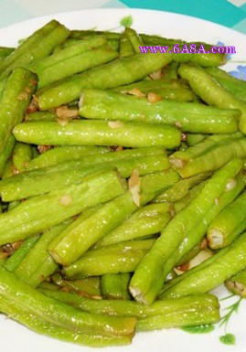 干炒豆角的做法 干炒豆角的做法