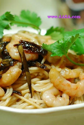 蔥油蝦面的做法 蔥油蝦面的做法