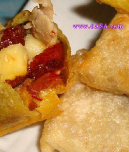 烤鴨水果卷的做法 烤鴨水果卷的做法