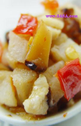 剁椒雞米的做法 剁椒雞米的做法