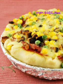 培根香腸披薩的做法 培根香腸披薩的做法