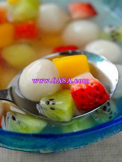 繽紛水果湯圓的做法 繽紛水果湯圓的做法