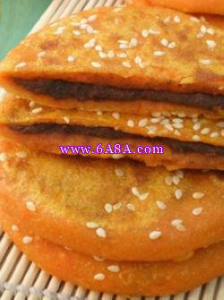 胡蘿卜豆沙煎餅的做法 胡蘿卜豆沙煎餅的做法