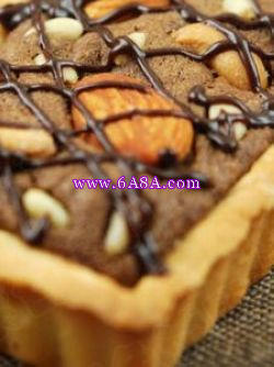 巧克力布朗堅果派的做法 巧克力布朗堅果派的做法