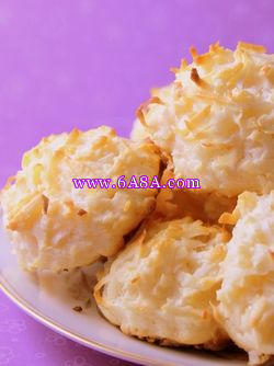 椰絲蛋白杏仁餅的做法 椰絲蛋白杏仁餅的做法