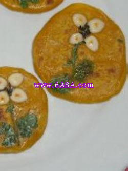 香煎杏仁南瓜的做法 香煎杏仁南瓜的做法