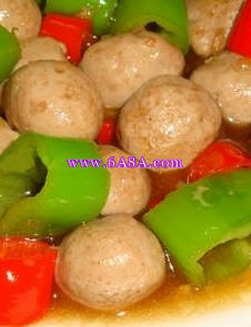 尖椒炒牛肉丸的做法 尖椒炒牛肉丸的做法