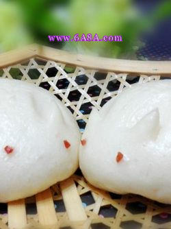 兔兔奶黃包的做法 兔兔奶黃包的做法