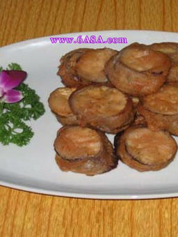 炸茄子肉夾的做法 炸茄子肉夾的做法