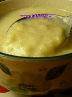 椰香豆?jié){粥的做法 椰香豆?jié){粥的做法