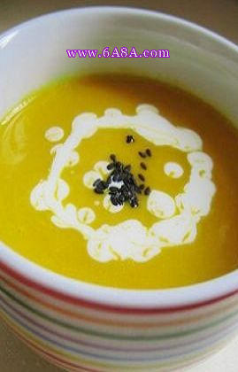 奶香南瓜羹的做法 奶香南瓜羹的做法