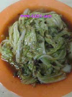 老干媽燒白菜的做法 老干媽燒白菜的做法