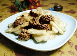 荸薺炒腰花的做法 荸薺炒腰花的做法