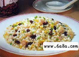 紅腰豆蛋炒飯的做法 紅腰豆蛋炒飯的做法