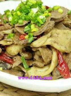 豬肝杏鮑菇的做法 豬肝杏鮑菇的做法