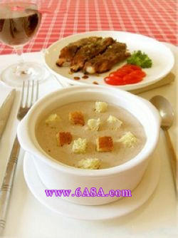 奶油蘑菇濃湯的做法 奶油蘑菇濃湯的做法