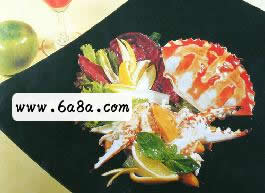 蟹肉木瓜色拉的做法 蟹肉木瓜色拉的做法