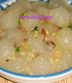 冬瓜炒火腿的做法 冬瓜炒火腿的做法