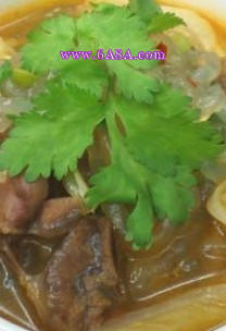 羊肉白菜粉絲湯的做法 羊肉白菜粉絲湯的做法