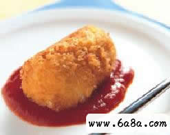 奶油蟹肉可樂餅的做法 奶油蟹肉可樂餅的做法