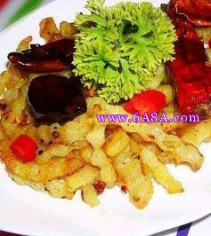 干煸土豆條的做法 干煸土豆條的做法