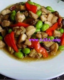 毛豆雞丁的做法 毛豆雞丁的做法