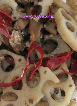 蓮藕炒肉的做法 蓮藕炒肉的做法