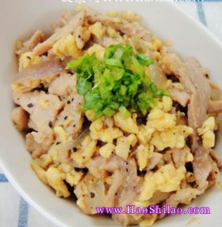 黑椒豬柳蛋的做法 黑椒豬柳蛋的做法