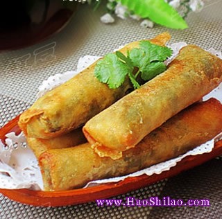 韭菜春卷的做法 韭菜春卷的做法