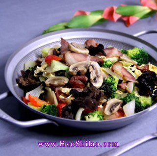 臘味什錦合炒的做法 臘味什錦合炒的做法