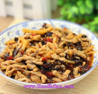 午餐便當菜單:魚香肉絲的做法 午餐便當菜單:魚香肉絲的做法