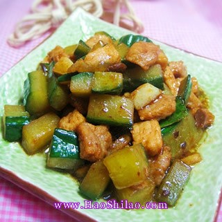 醬爆雙丁的做法 醬爆雙丁的做法