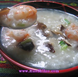 香菇蝦球粥的做法 香菇蝦球粥的做法