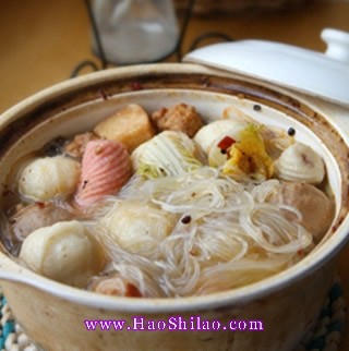 肉丸粉絲煲的做法 肉丸粉絲煲的做法