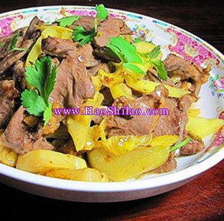 酸菜炒豬心的做法 酸菜炒豬心的做法