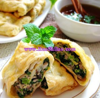 炸菠菜脯的做法 炸菠菜脯的做法